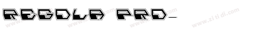 Regola Pro字体转换